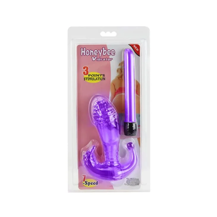DC63A Super Spiked Vibrator For Intense Vaginal Stimulation — Effortless Hygiene and Maintenance