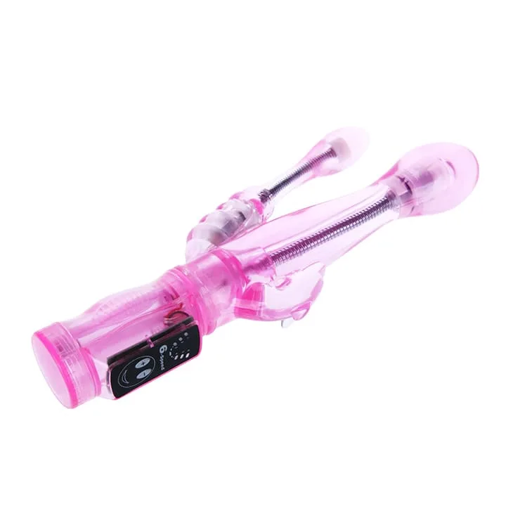 DC64 Multi-Use Vibrating Dildo Clit & Anal Stimulator — hình 7