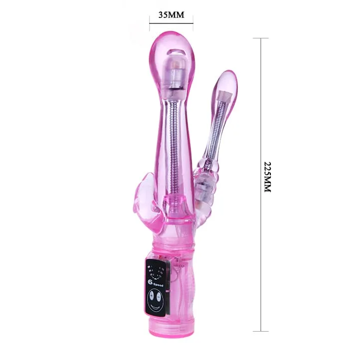 DC64 Multi-Use Vibrating Dildo Clit & Anal Stimulator — hình 3