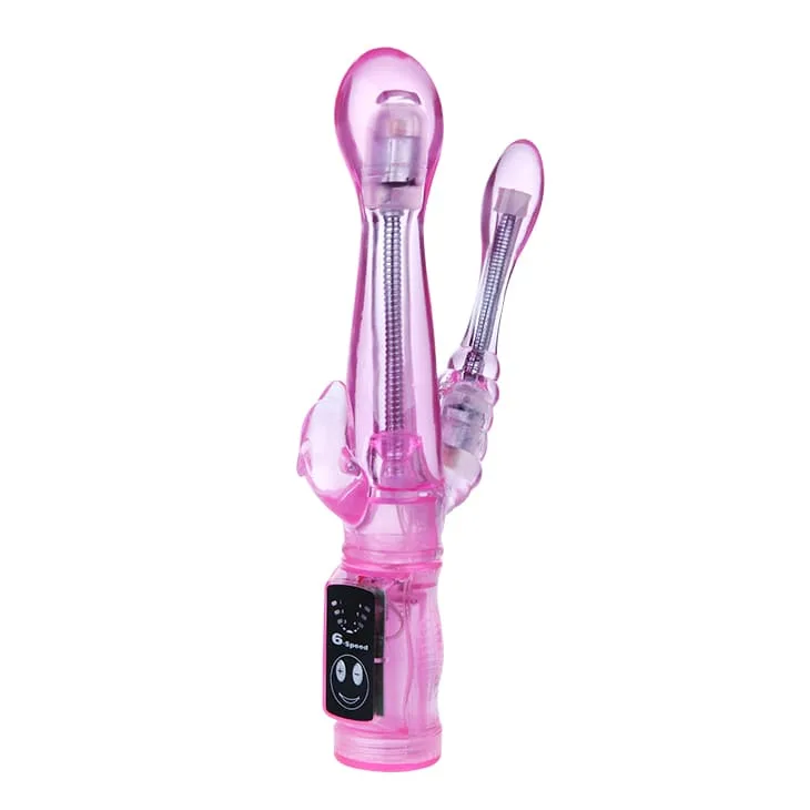 DC64 Multi-Use Vibrating Dildo Clit & Anal Stimulator — Easy to Use and Maintain for Your Convenience