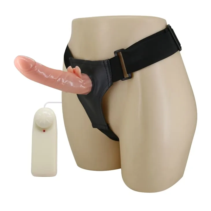 DC65 Strap-On Vibrating Dildo Les Lesbian Pleasure — hình 7