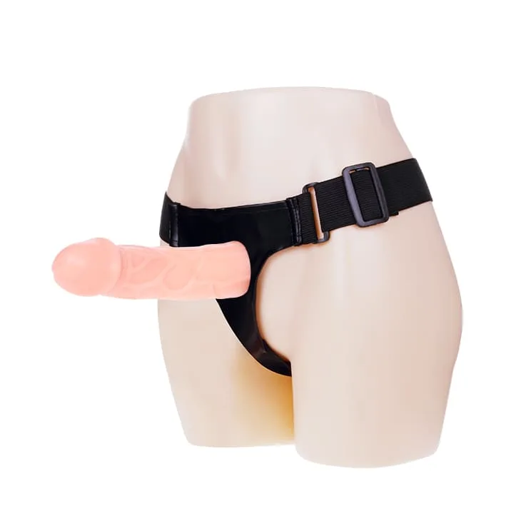 DC65F Small Hollow Strap-On Durable Male Aid for Couples — Designed for Special Needs