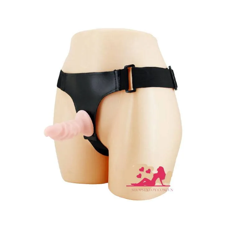 DC65N Super Soft Strap-On Dildo Small Size for Les Couples — Thoughtful Design for Comfort & Realism