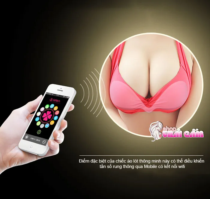 Breast I-Smart App Controlled Smart Massage Bra — hình 4