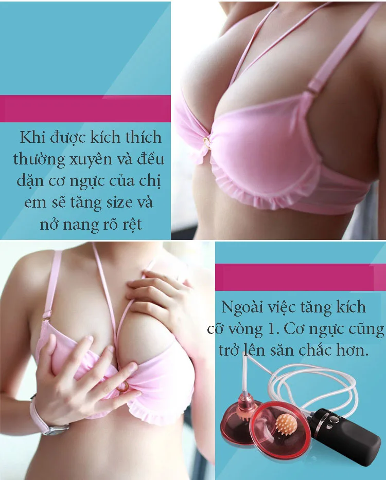 Breast Pump Massager Firming Enhancer Silicone for Women — hình 6