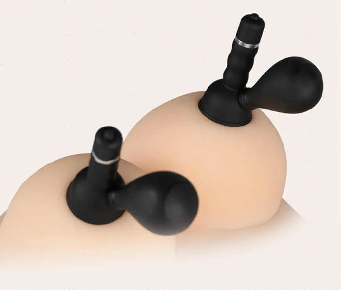 DC67S Nipple Vibrator Silicone Breast Massager Intense — Enhance Sensuality & Breast Shape