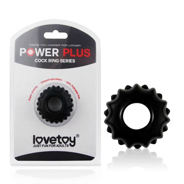 Power Plus Silicone Ring Delay Ejaculation Enhance — hình 4