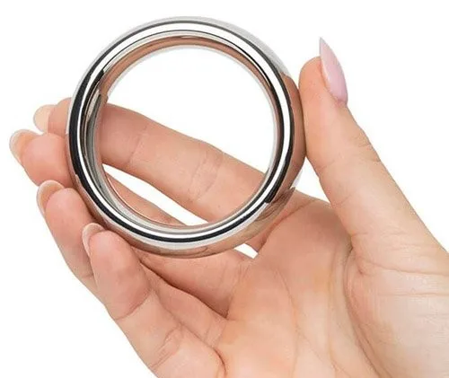 DC70M Metal Cock Ring Delay Enhancer — Introducing the Premium Alloy Cock Ring for Enhanced