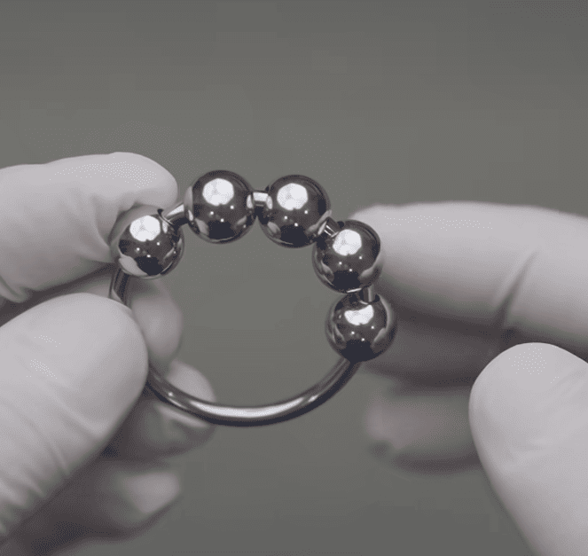 DC70Q Stainless Steel Penis Ring Stimulating Pleasure Toy — Crafted for men who want to boost their sexual performance