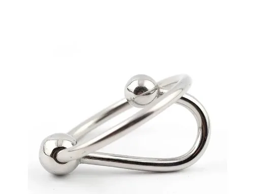 Stainless Steel Nipple Clamp with Urethral Hook DC70U — hình 4
