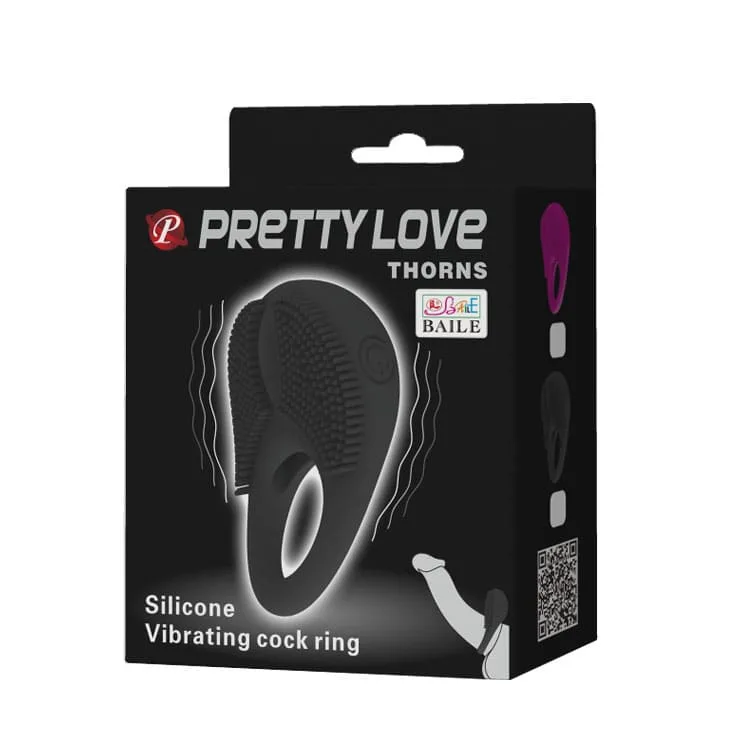 Vibrating Delay Ring For Enhanced Pleasure — This dual-function ring not only helps maintain firmness