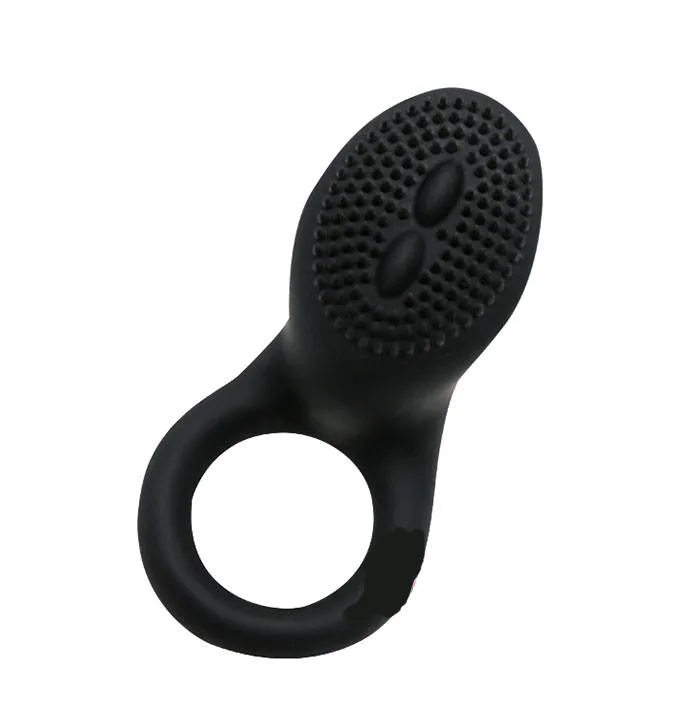 DC71K Tongue Vibrating Dual Stimulation Ring Couples — Stimulate & Extend Pleasure Together