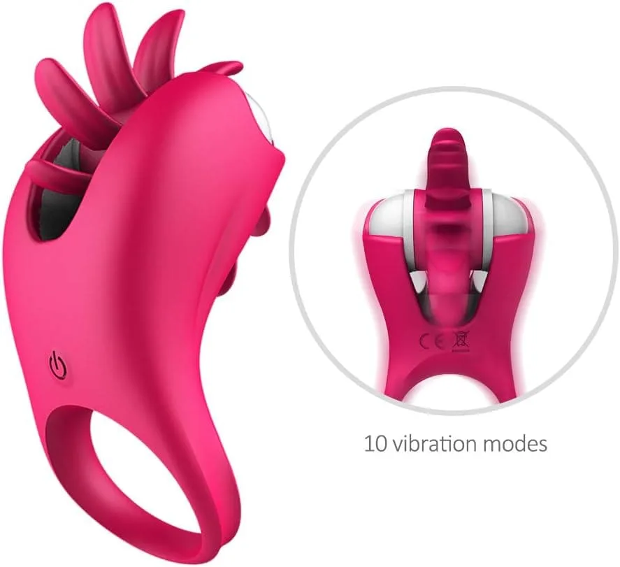 DC71M Vibrating Penis Ring With Clitoral Licking Function — Benefits of the DC71M Vibrating Cock Ring