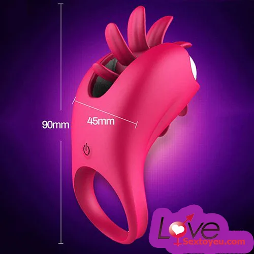 2in1 Rotating Licking Ring Stimulator Couples Silicone Toy — Exceptional Features & Premium Build