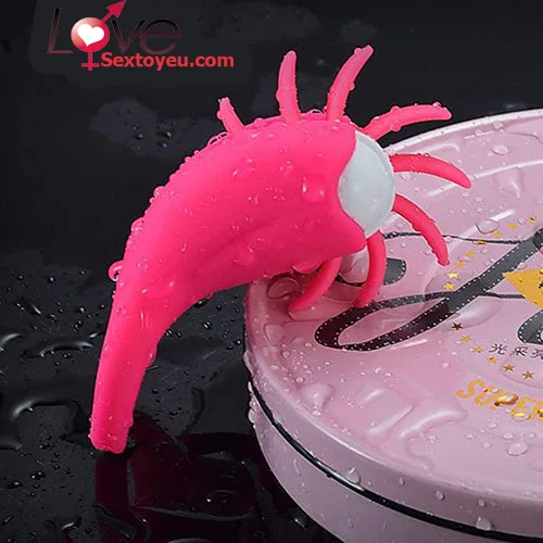2in1 Rotating Licking Ring Stimulator Couples Silicone Toy — The 40-minute runtime ensures you can enjoy several rounds