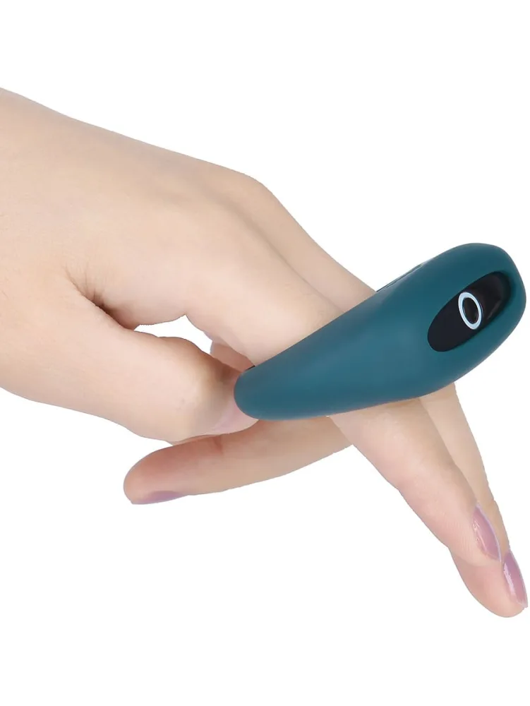 Vibrating Penis Ring Hand Strap For Longer Lovemaking — Simultaneous Clitoral Stimulation