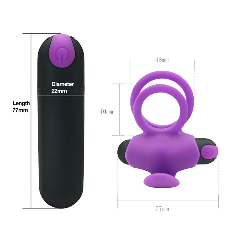 Remote Rechargeable Tongue Licking Vibrating Ring — hình 4
