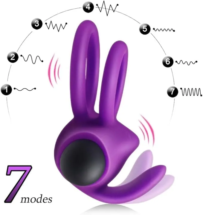 Remote Control Vibrating Cock Ring Ultimate Couple Toy — hình 4