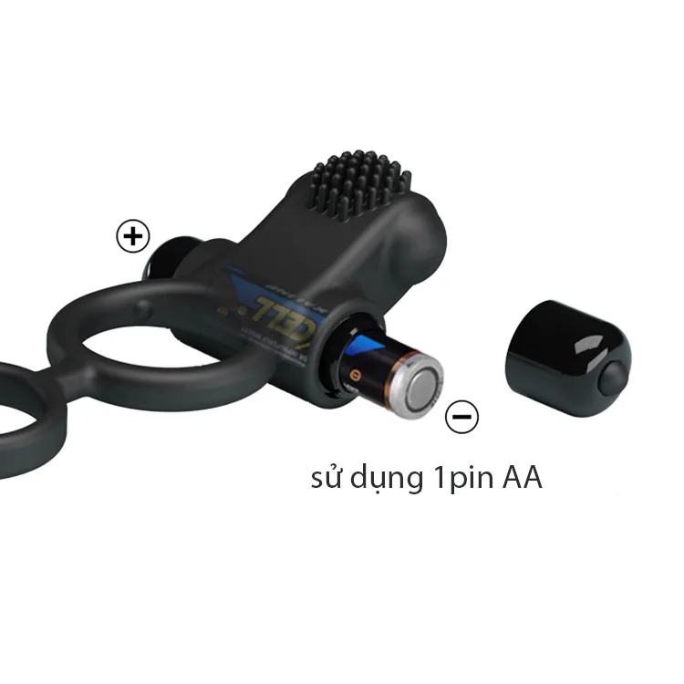 Anal Stimulating Ring with Vibrating Ball Delay Toy — hình 7