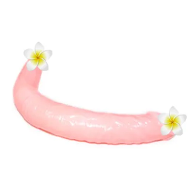 Double-Ended Silicone Dildo 11.7in Stress Relief Toy — hình 3