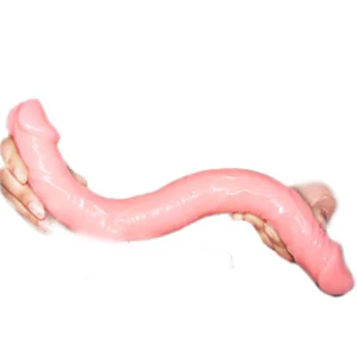 Double-Ended Silicone Dildo 11.7in Stress Relief Toy — Perfect for Every Relationship