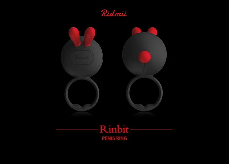 RinBit 2-in-1 Rabbit Vibrator for Clitoral and Nipple — Powerful Vibration Modes & Convenient Rechargeable Battery