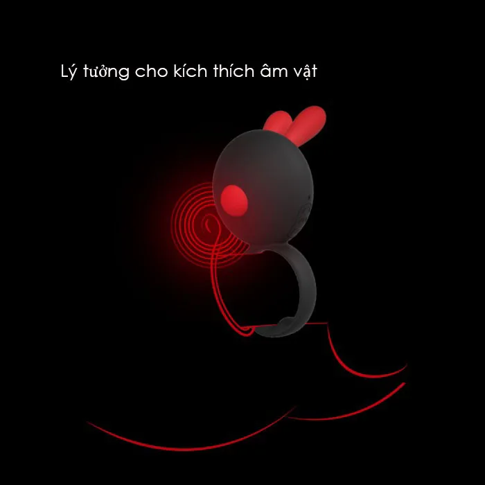 RinBit 2-in-1 Rabbit Vibrator for Clitoral and Nipple — hình 4