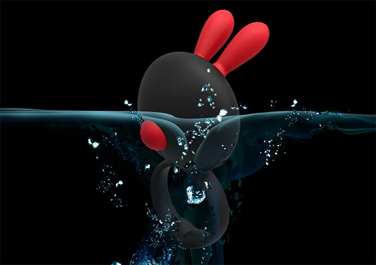RinBit 2-in-1 Rabbit Vibrator for Clitoral and Nipple — hình 2
