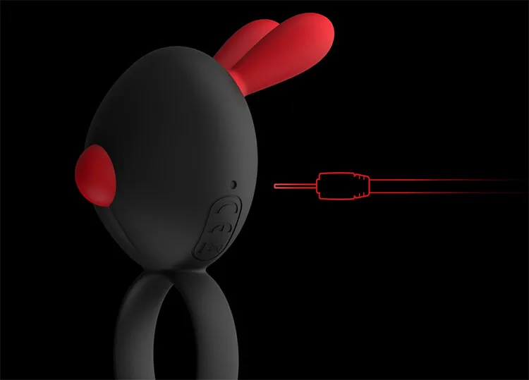 RinBit 2-in-1 Rabbit Vibrator for Clitoral and Nipple — hình 5