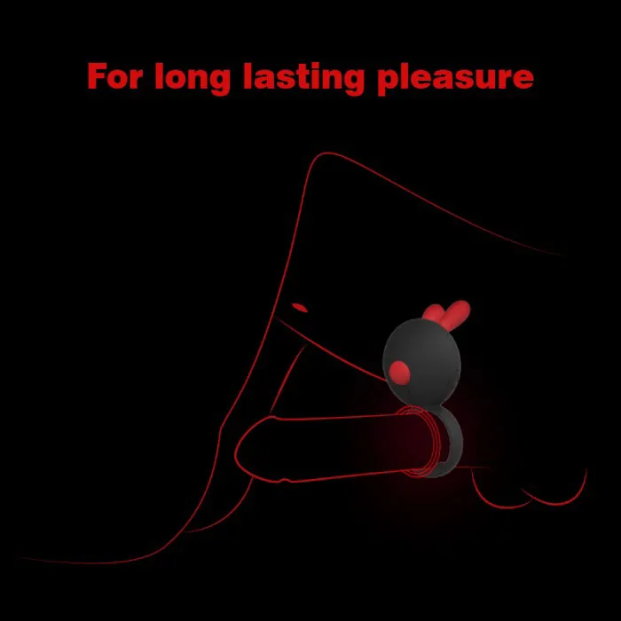 RinBit 2-in-1 Rabbit Vibrator for Clitoral and Nipple — hình 3