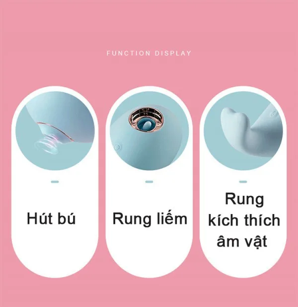 Zemalia Little Whale Silicone Vagina Vibrating Toy — hình 5