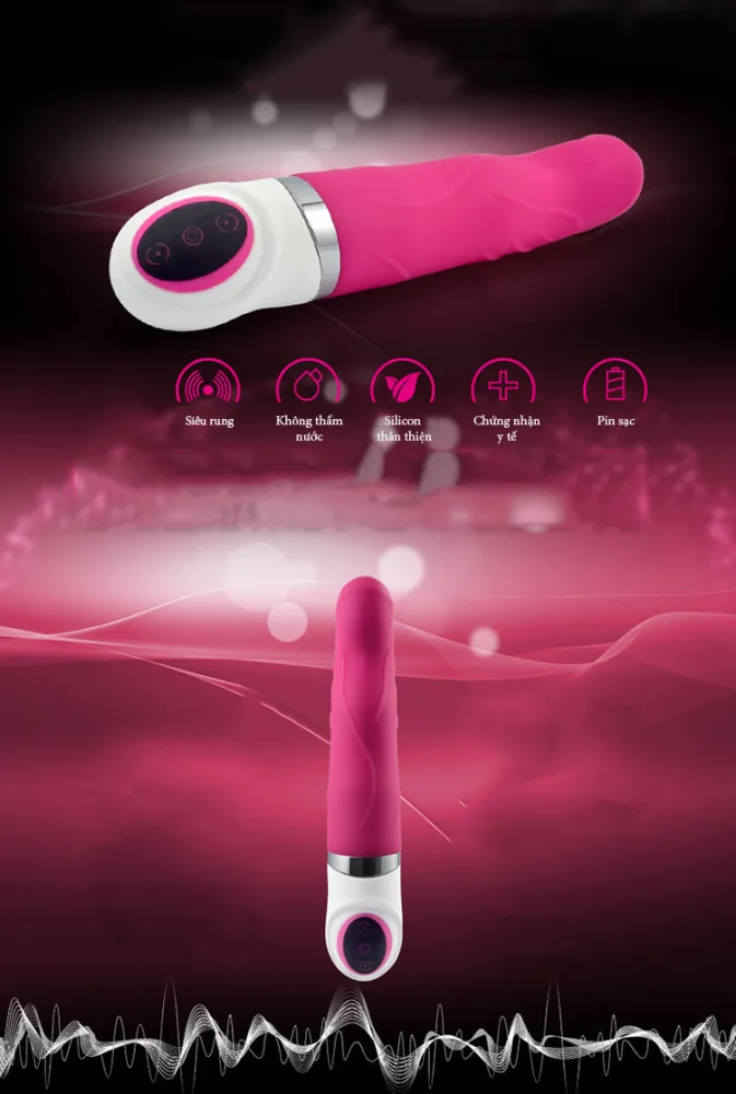 Dora Premium Silicone Female Vibrator G-Spot Stimulator — hình 10