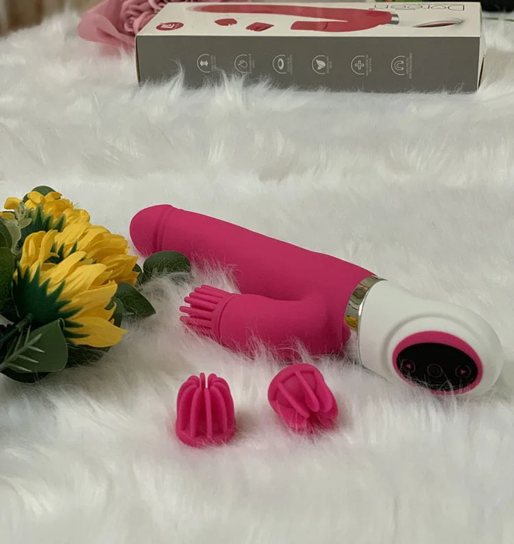 Doreen II 3-Tongue Licking Silicone Clitoral & G-Spot — hình 3