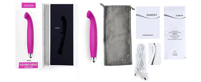 Svacom Sara Mini Silicone G Spot Vibrator USA Quality — hình 6