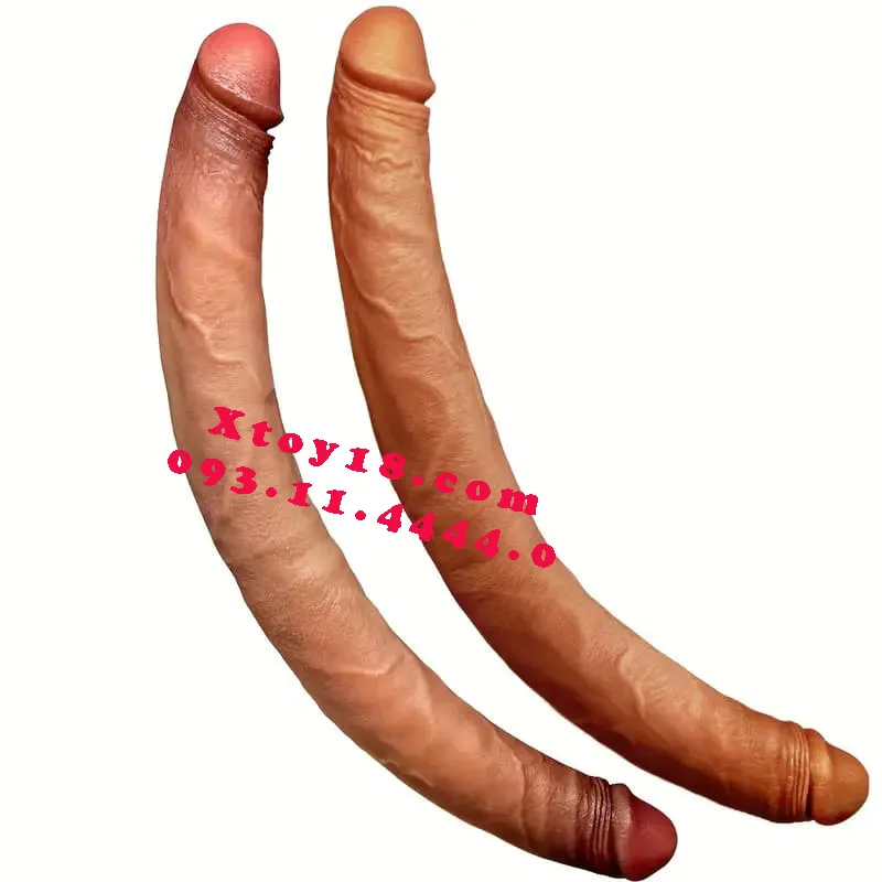 Ultra Soft Double-Ended Silicone Dildo 3.8cm x 40cm Stretch — High-Quality Japanese Craftsmanship