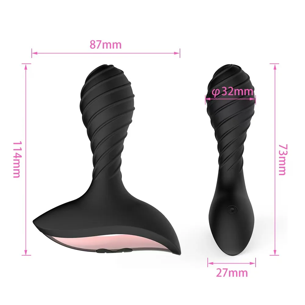 Remote Controlled 10 Mode Prostate Massager USB Rechargeable — hình 7
