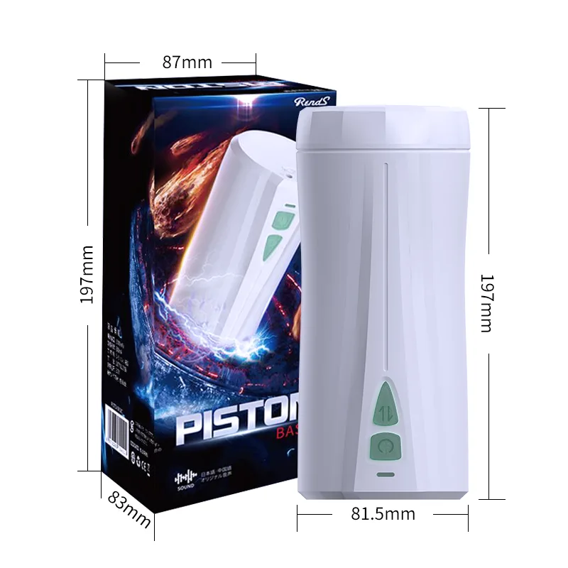 Affordable Handheld Automatic Suction Vibrating Masturbator — hình 2