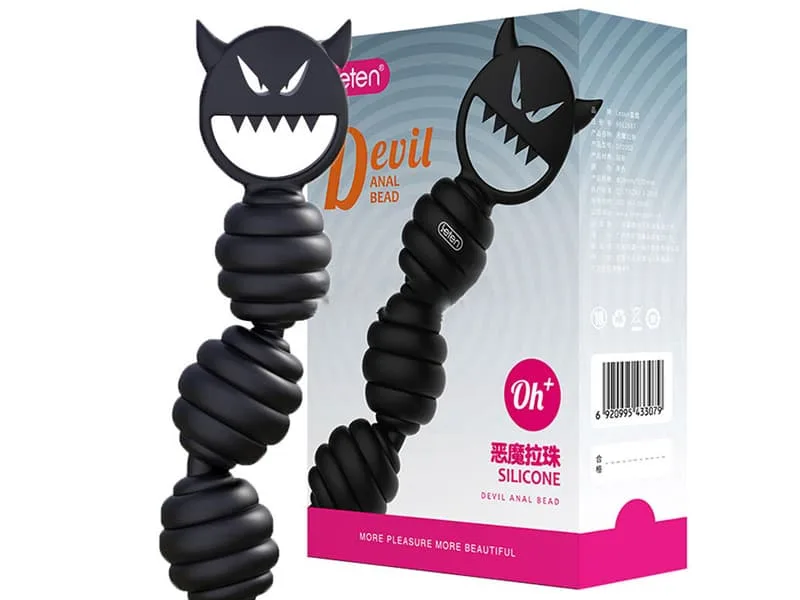 Devil Oh Anal Beads Remote Controlled Pleasure Toy — Unique Design and Superior Materials
