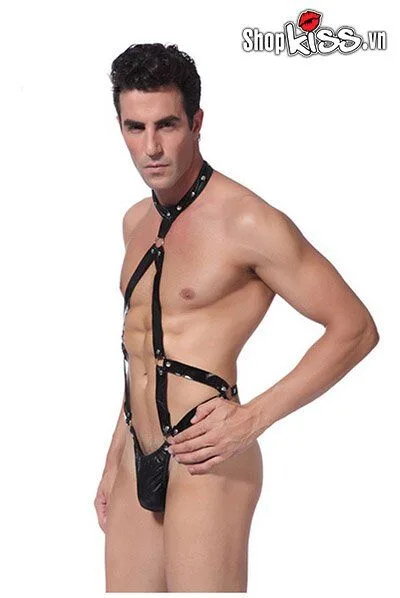 Wild Leather Strap Sexy Thong For Men NY105 Free Size — Product Details You’ll Love