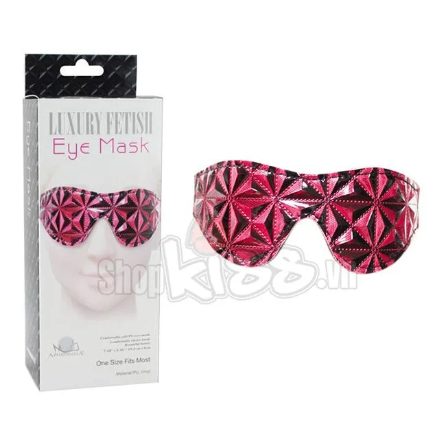 Luxury Fetish Premium Leather BDSM Blindfold Sensory Play — Unmatched Sensory Experience