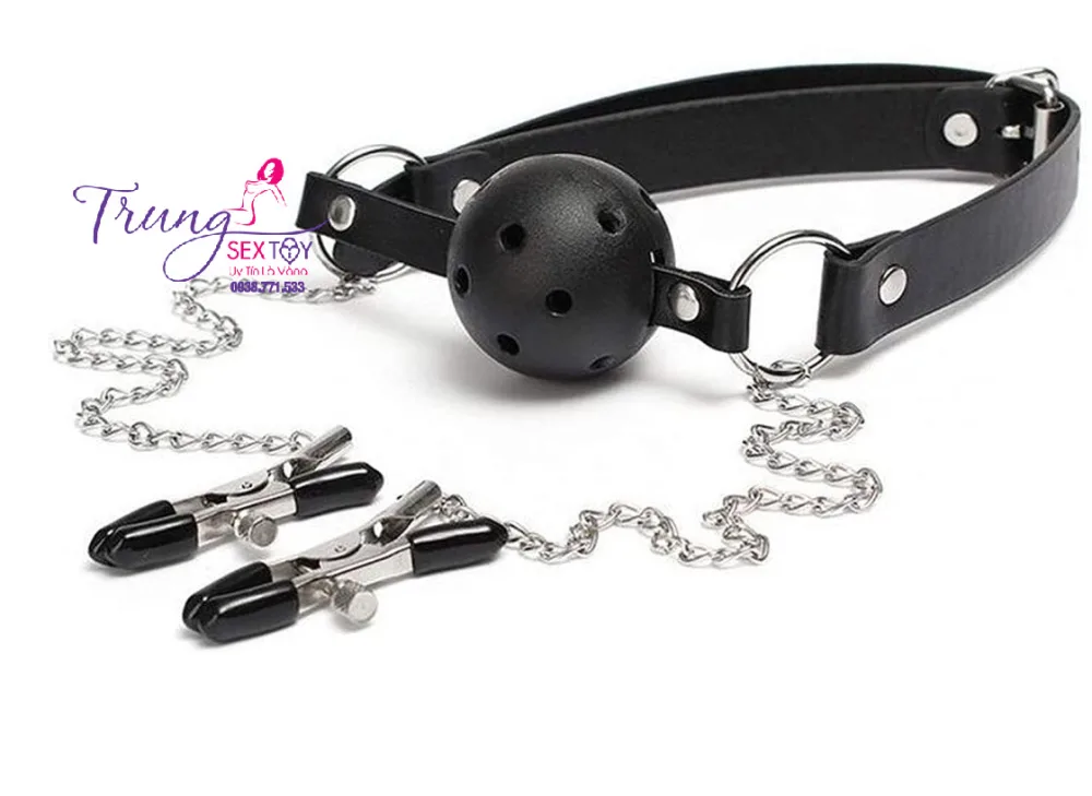 BLACKWOLF Silicone Ball Gag and Nipple Clamp for BDSM Play — Why Choose This Mouth Gag & Nipple Clamp?