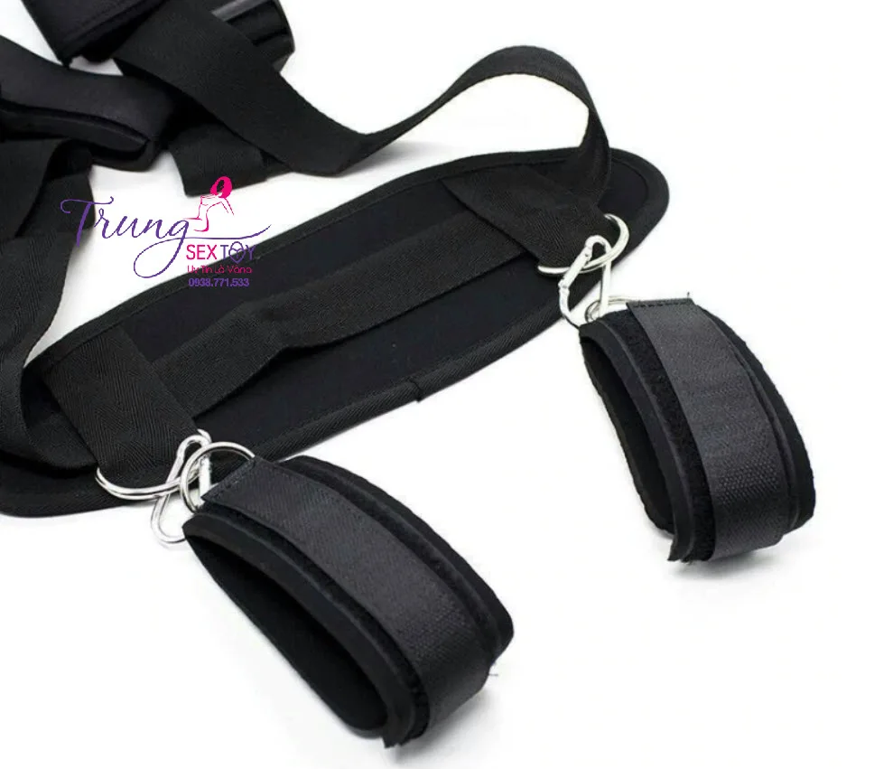 BDSM Restraints Handcuffs Legs Bondage Set Black — Trusted Discretion & Quick Delivery