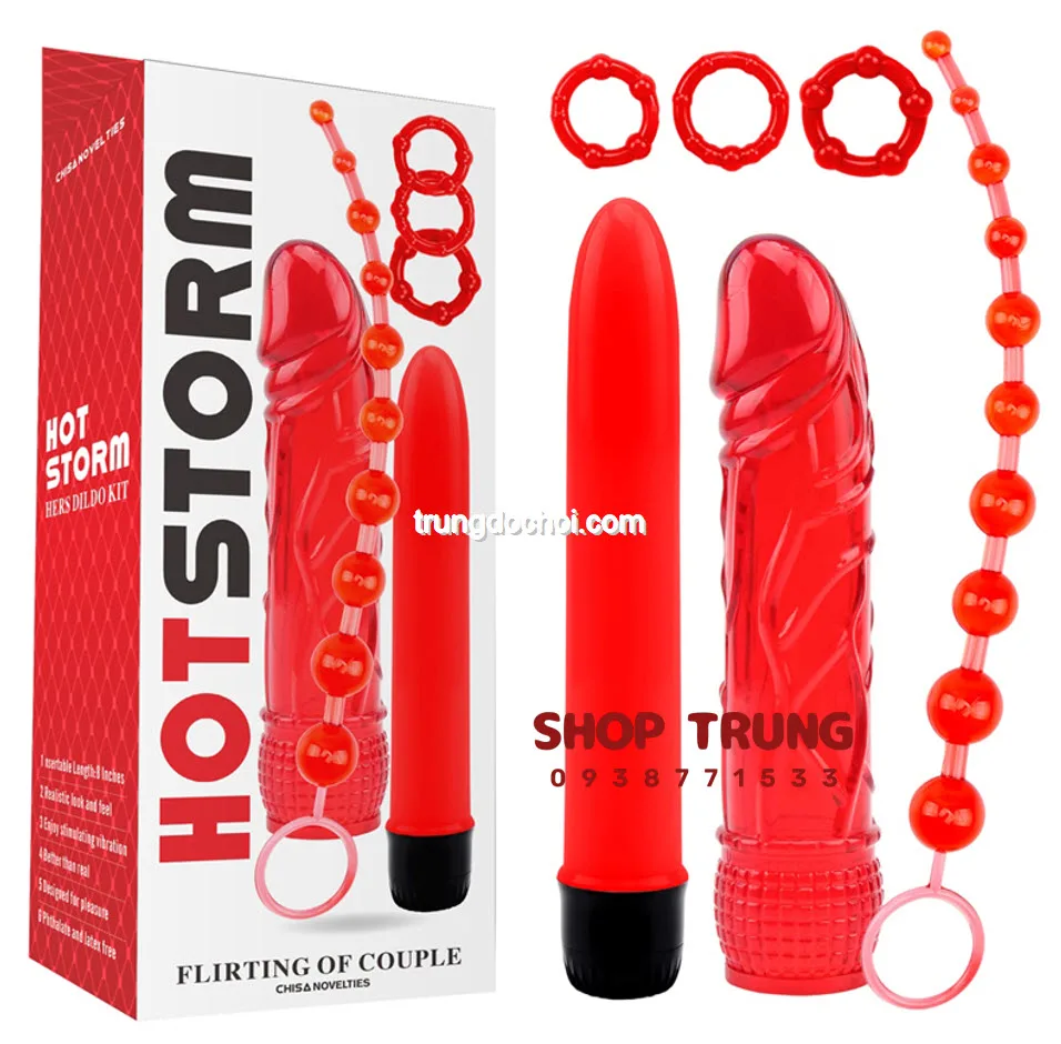 Hot Storm Multifunctional BDSM Toy Set Exciting Passion — This exceptional BDSM collection is designed to transform
