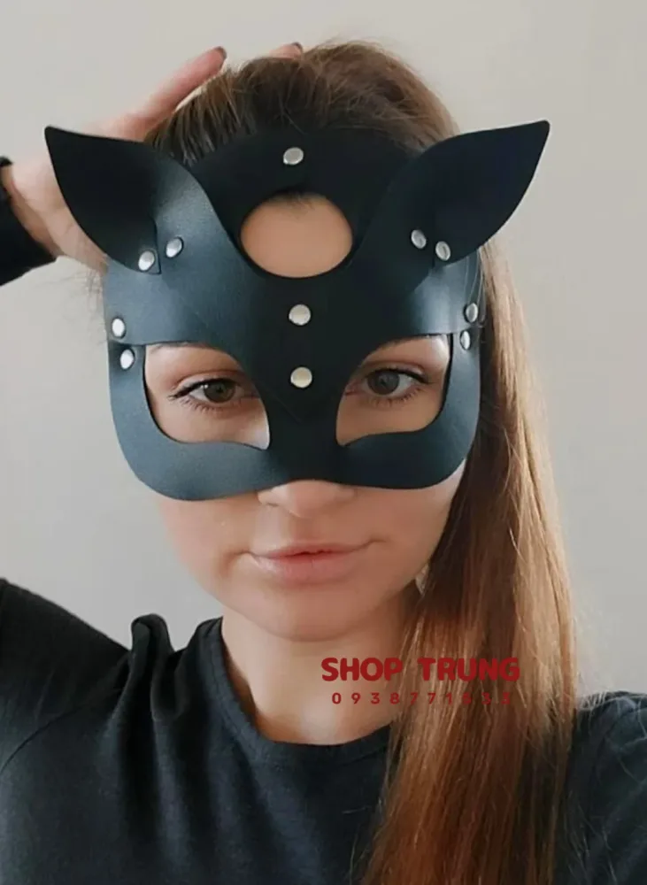 BDSM Cat Ear Mask PU Leather Erotic Roleplay Mask — Why Choose Our Cat Ear BDSM Mask for Your BDSM & Cosplay