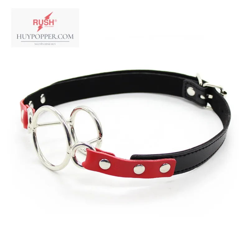 BDSM Double Ring Gag For Ultimate Bondage Control — Why Choose This BDSM Mouth Gag?