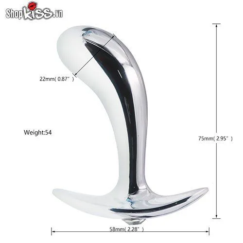 HM72N Stainless Steel Anal Pleasure Set Trio — Detailed Specifications of HM72N Anal Stimulator Set