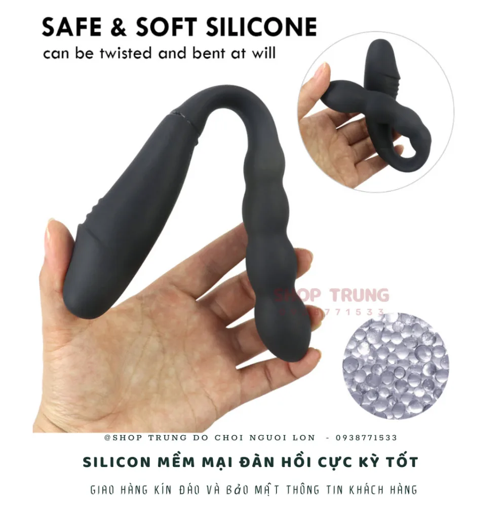 Remote Control U-Shaped Anal Vibrator with 10 Modes Black — Why Choose This U-Shaped Anal Stimulator?