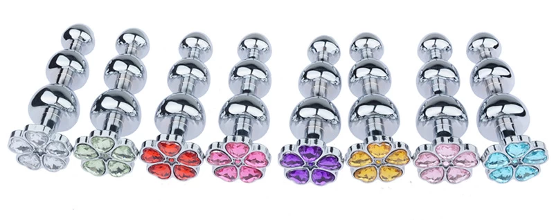 Stainless Steel Cherry Blossom Anal Plug Elegant Pleasure — Easy Cleaning and Maintenance for Long-Term Use