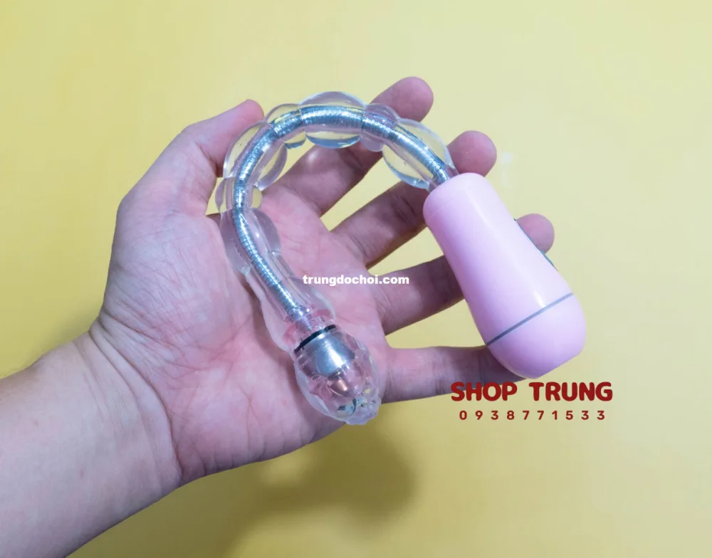 Pink Bendable Multi-Function Anal Plug New User Friendly — Designed Especially for Beginners