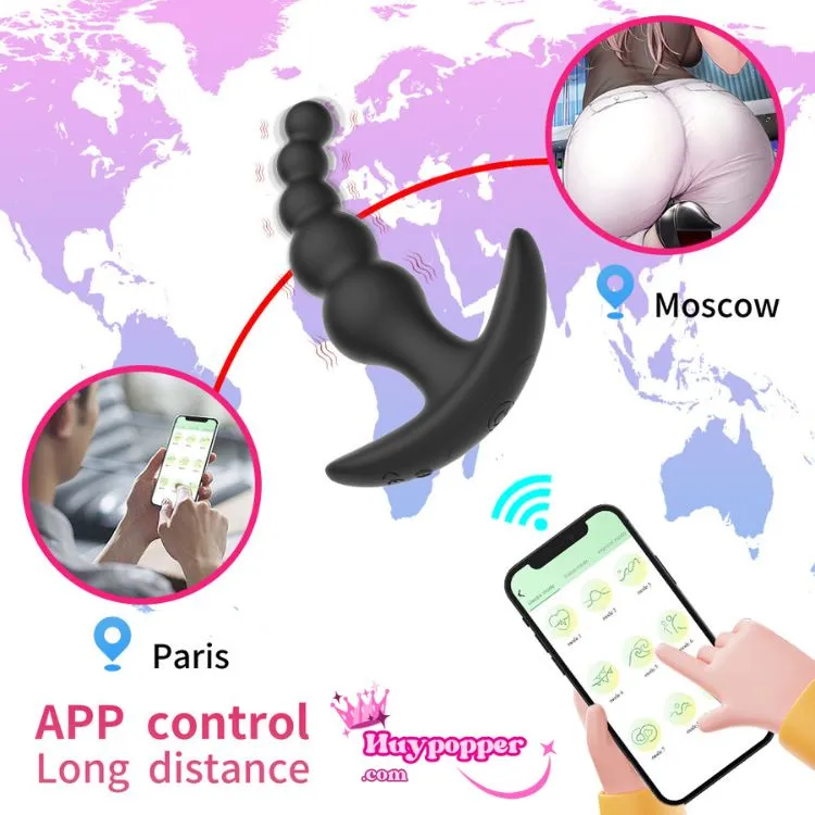 Capi App-Controlled Anal Vibrator 10 Mode Wireless Powerful — Key Specifications
